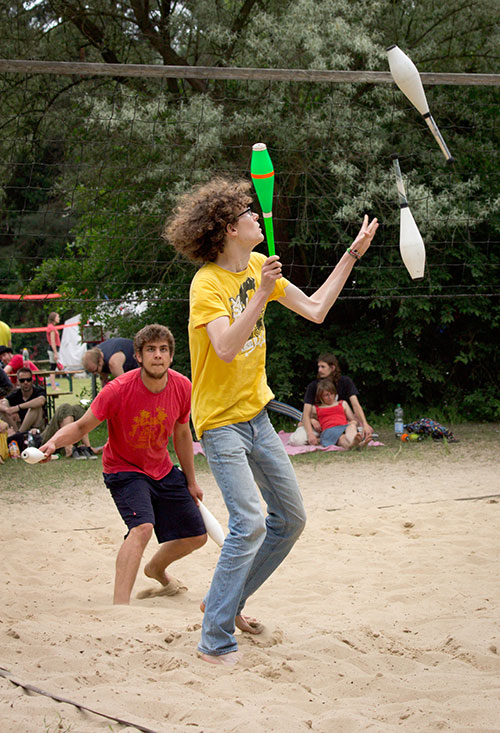 Cómo organizar un torneo de Volley-Maza - Partido