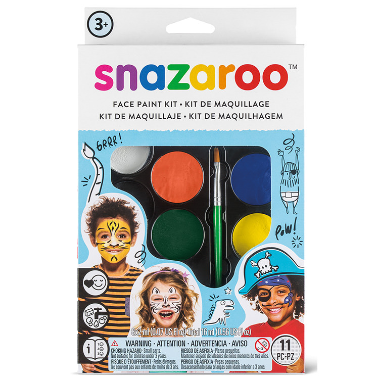 Dislocación escena Finalmente Kit de maquillaje Snazaroo Especial Chicos - Comprar en Juegos Malabares