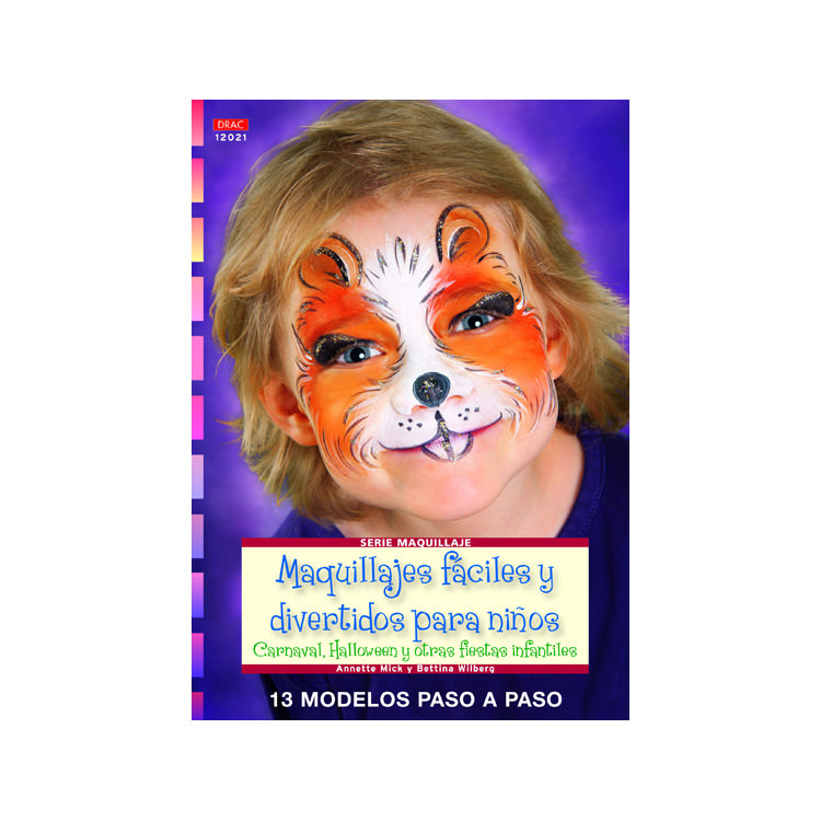  Libro Maquillajes fáciles y divertidos para niños
