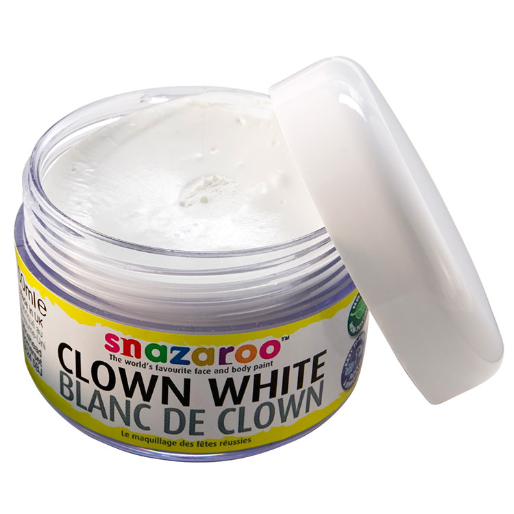 cinta A gran escala Llevar Maquillaje Blanco Payaso Snazaroo 50ml - Comprar en Juegos Malabares