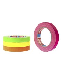 Cinta decoración hula hoop 19 mm x 25 m. Colores UV