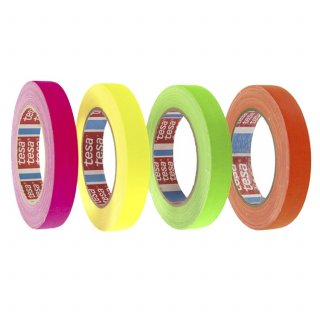 Cinta decoración hula hoop 19 mm x 25 m. Colores UV
