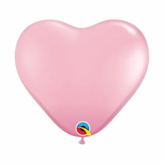 Globos Qualatex Corazón Q6 - Surtido Pearl (100 un.)