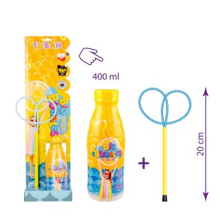 Kit pompas mini mariposa Tuban + jabón 400ml