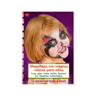 Libro Maquillajes con mágicos colores para niños