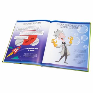 Libro pompas de jabón The Art of Blowing Bubbles (en inglés)