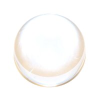 Pelota acrílica transparente 38mm Premium