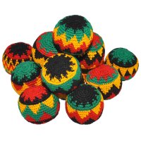 Pelota semillas rasta hacky sack